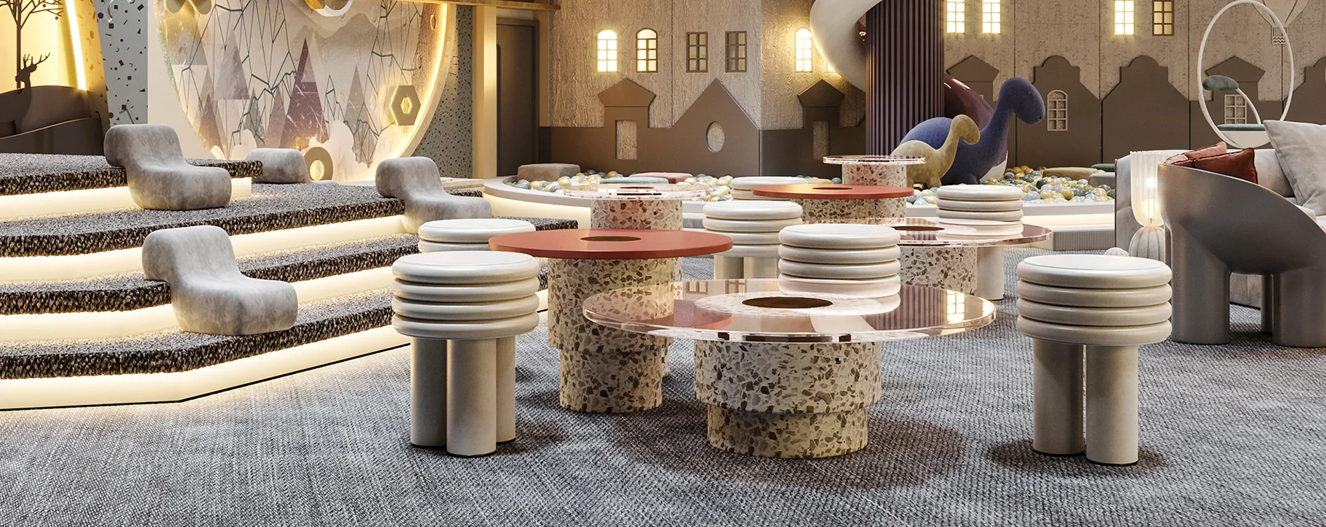 Ідеї дизайну інтер’єру дитячого кафе