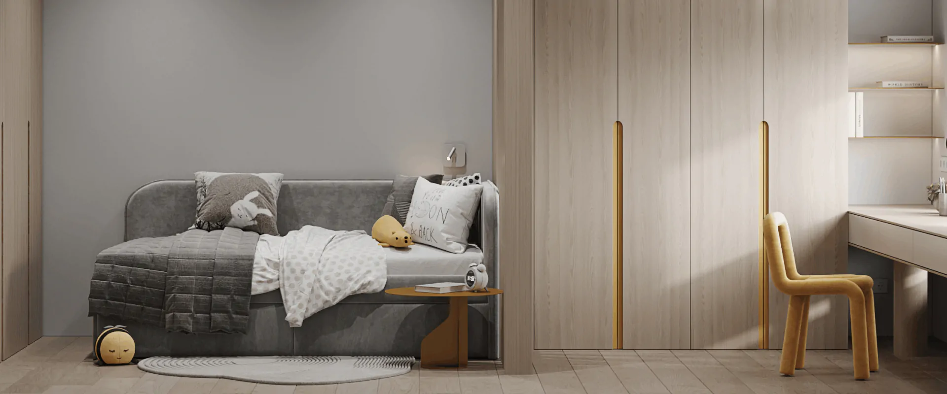 Інтер’єр невеликої квартири для молодої сім’ї з дитиною