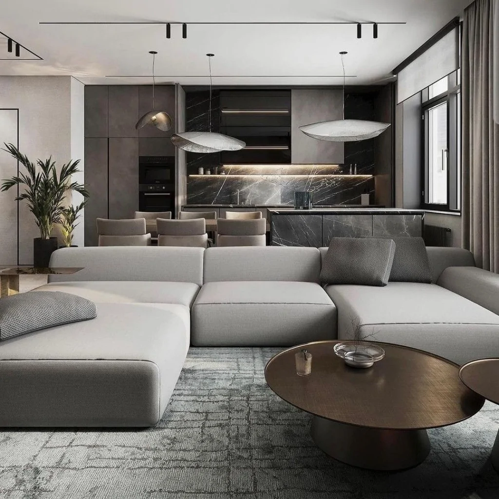 Дизайн котеджу в стилі хай-тек