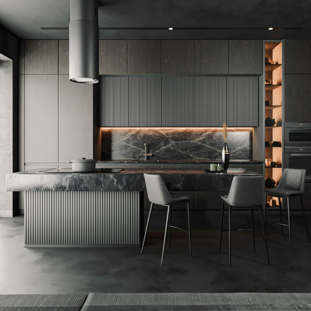 Дизайн-проект котеджу в стилі хай-тек