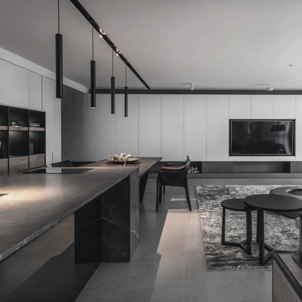 Дизайн інтер'єру вілли в стилі хай-тек