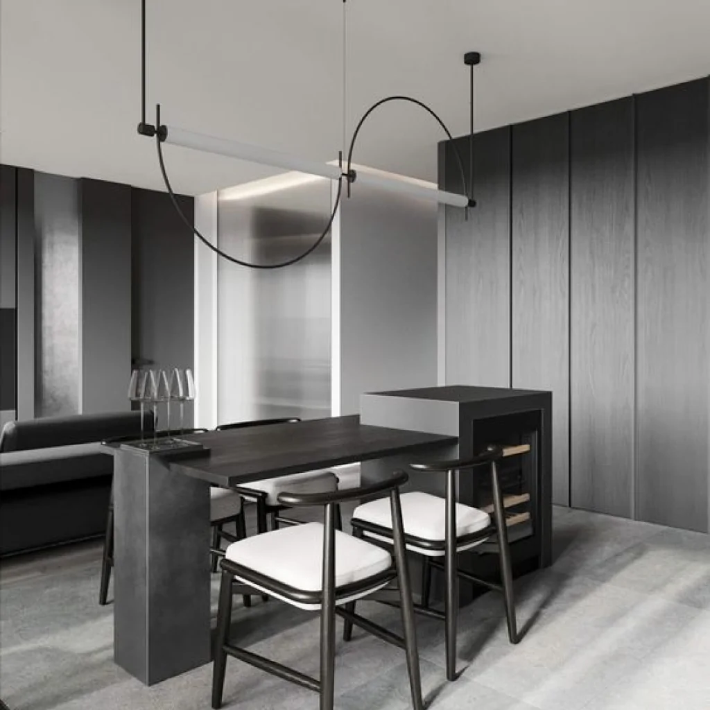 Дизайн квартири в стилі хай-тек