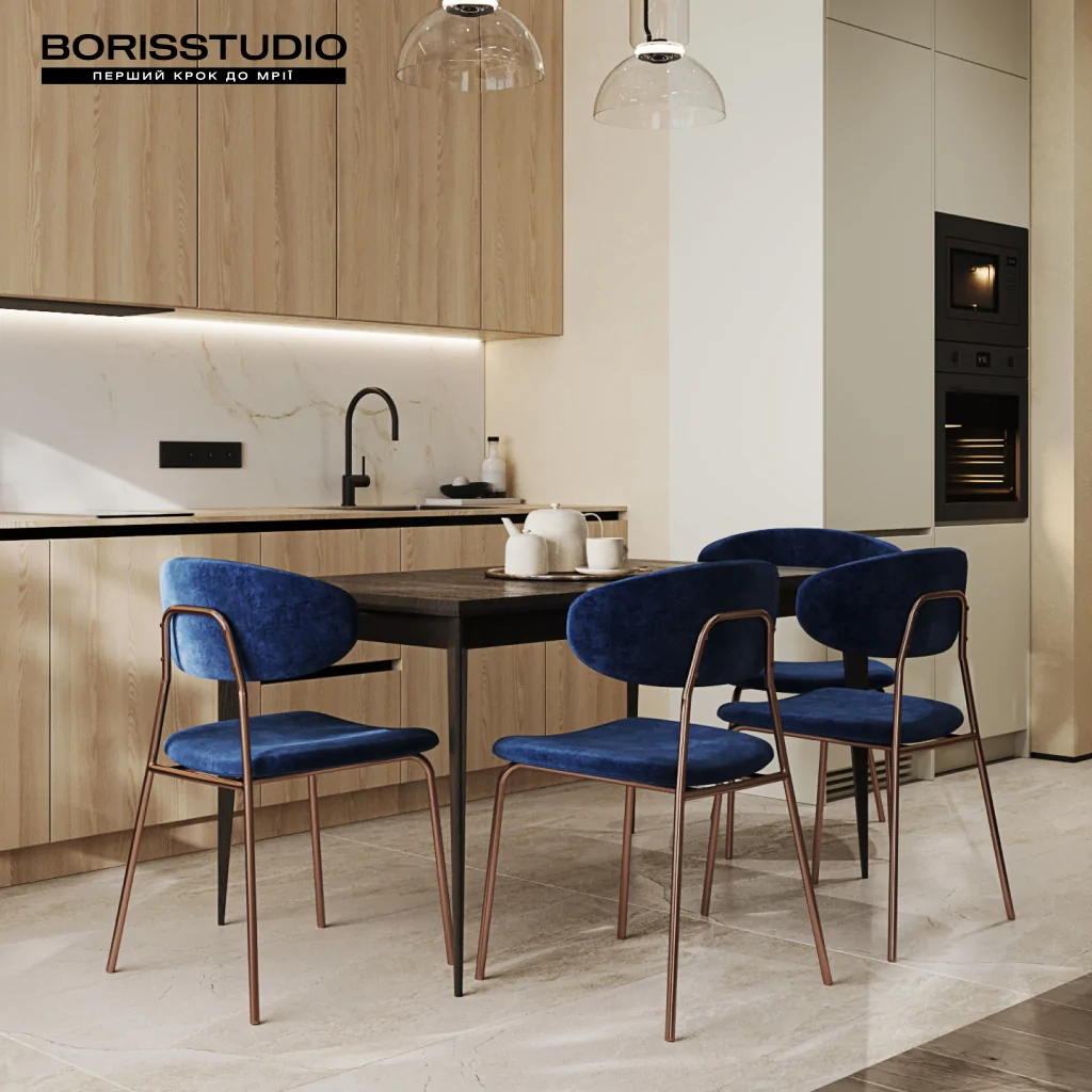 Дизайн-проект інтер'єру кухні у стилі мінімалізм