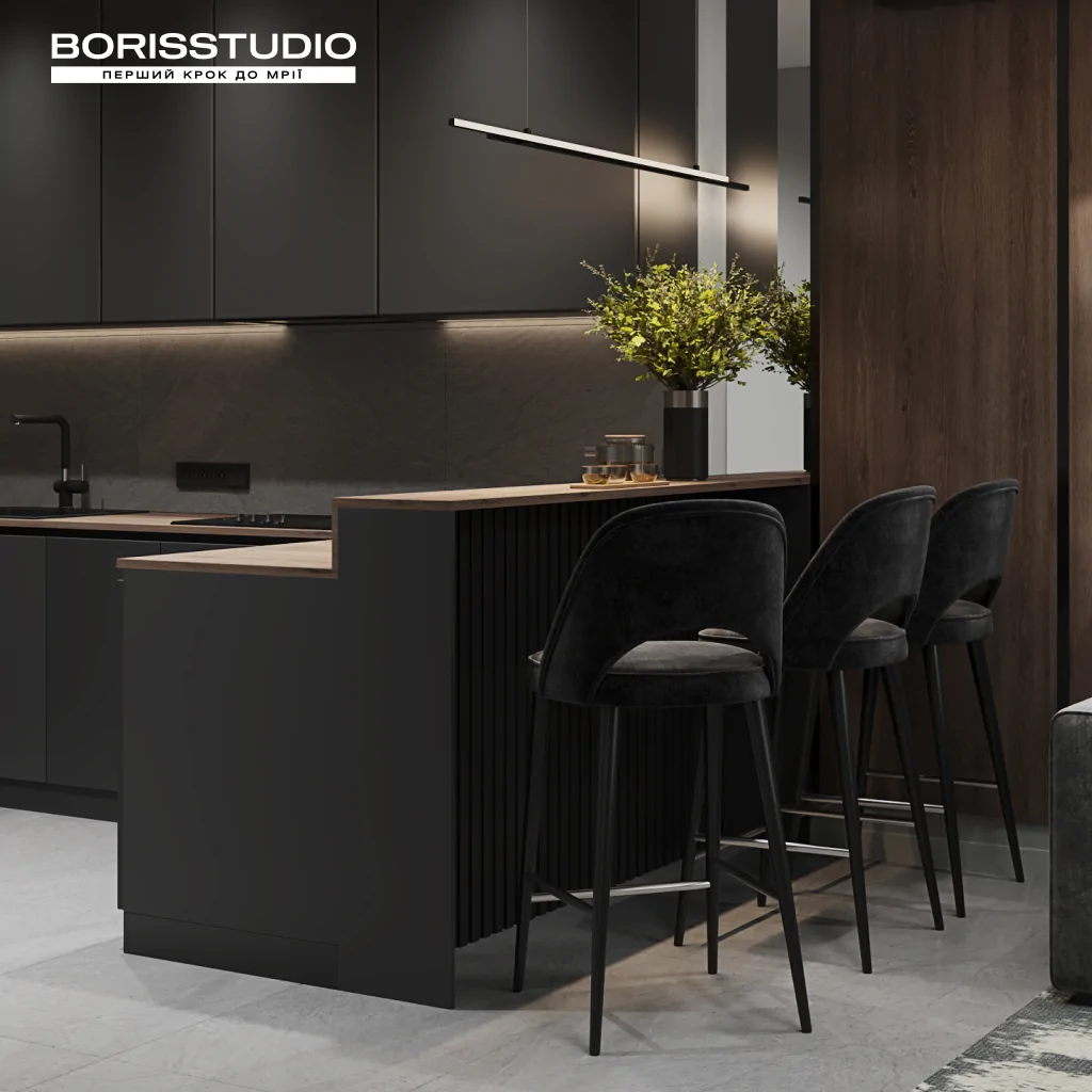 Дизайн-проект кухні в стилі лофт