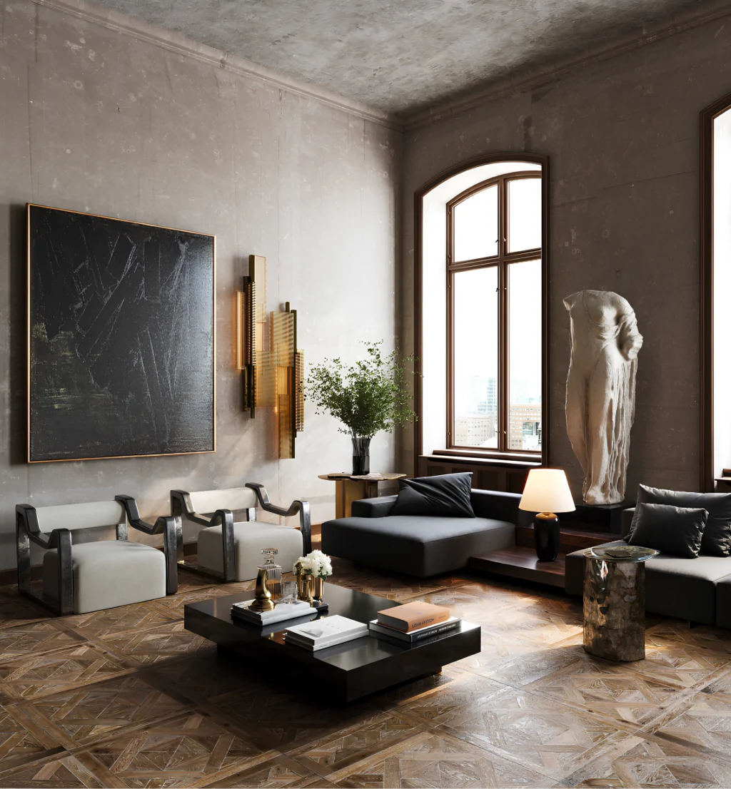 Дизайн інтер’єру в італійському стилі №1