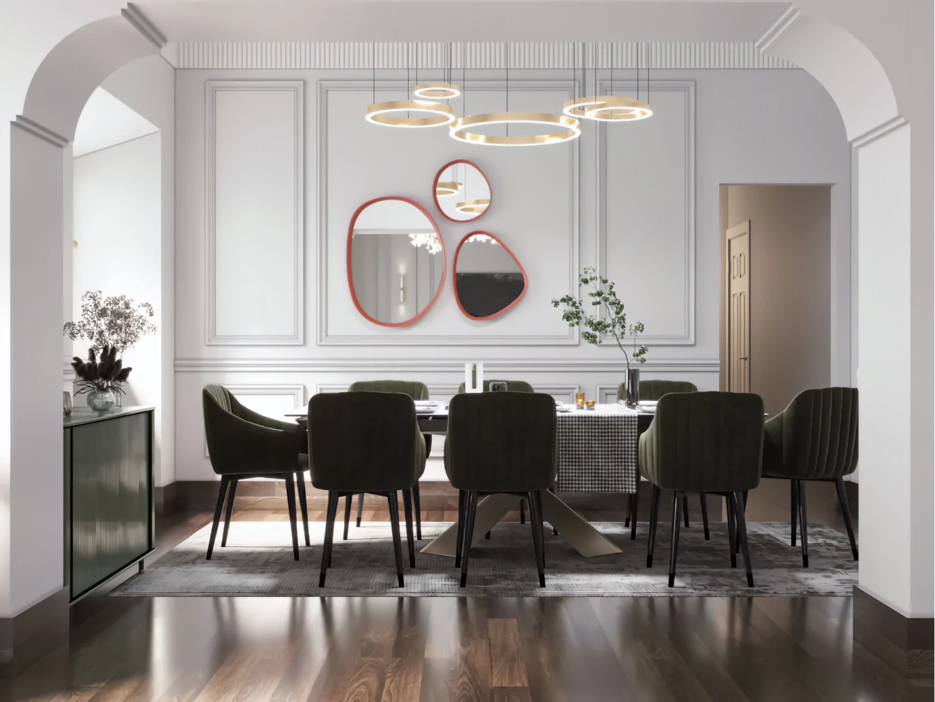 Інтер’єр в італійському стилі №4