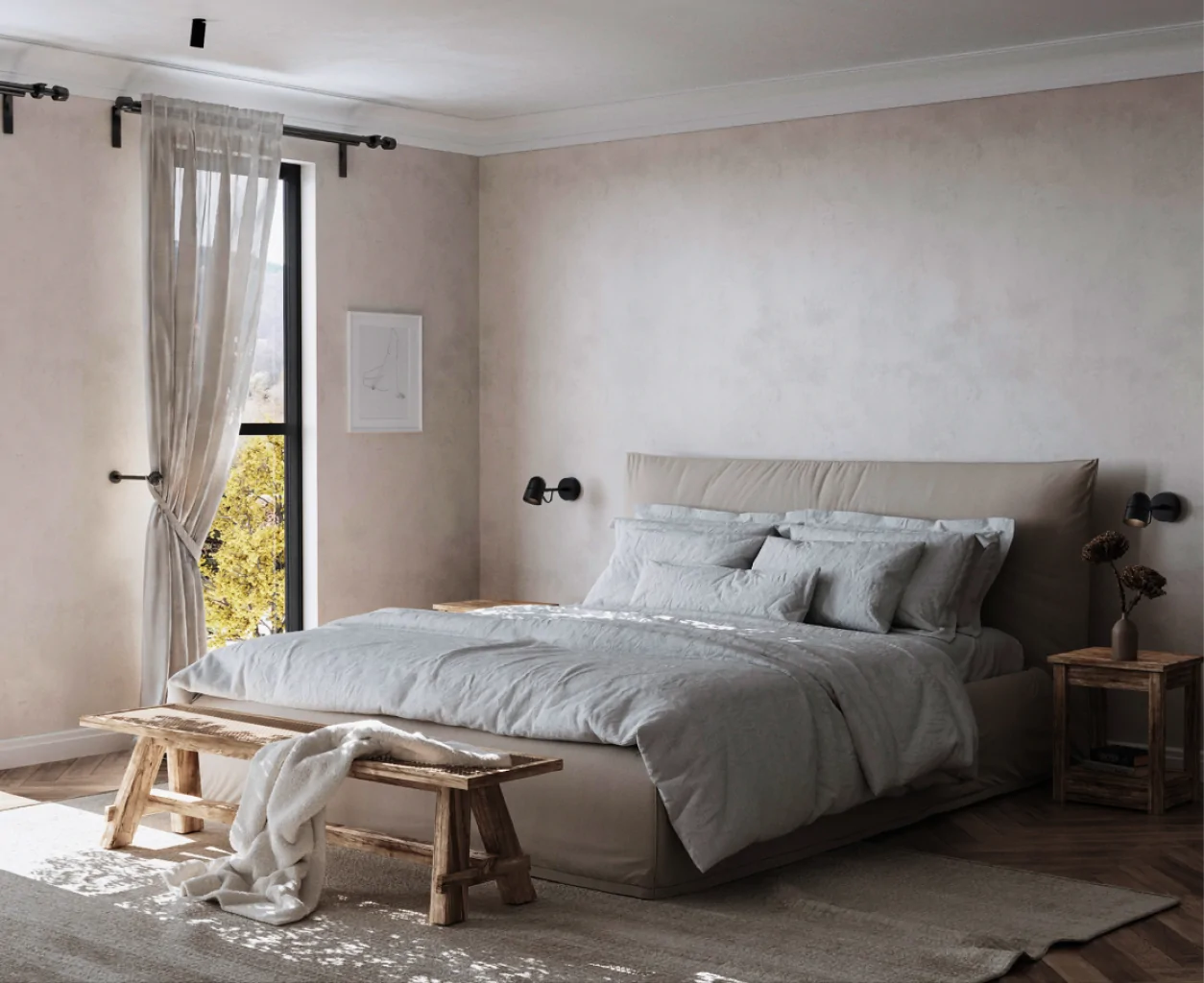 Дизайн інтер’єру котеджу в італійському стилі №6