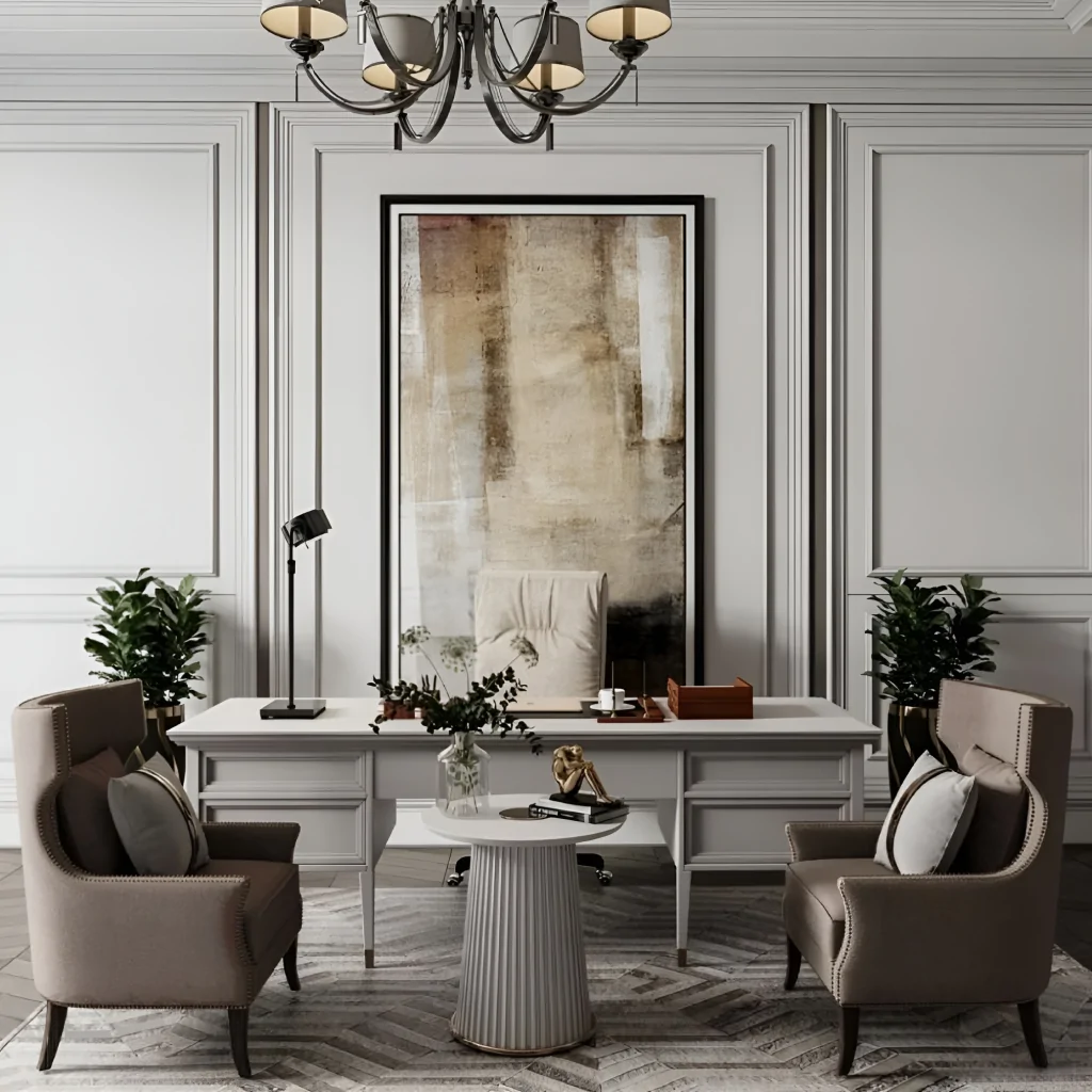 Дизайн-проект кабінету керівника в англійському стилі