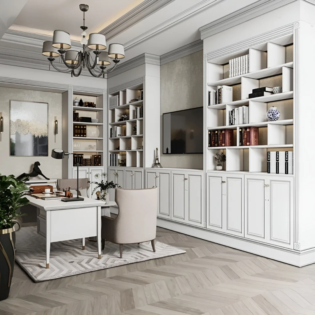 Дизайн кабінету керівника в англійському стилі