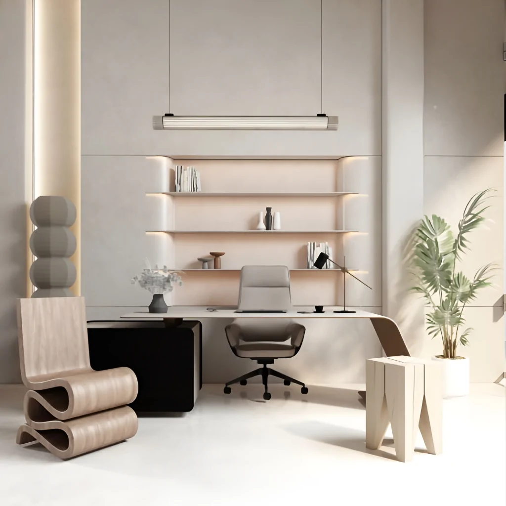 Дизайн інтер'єру кабінету керівника у сучасному стилі