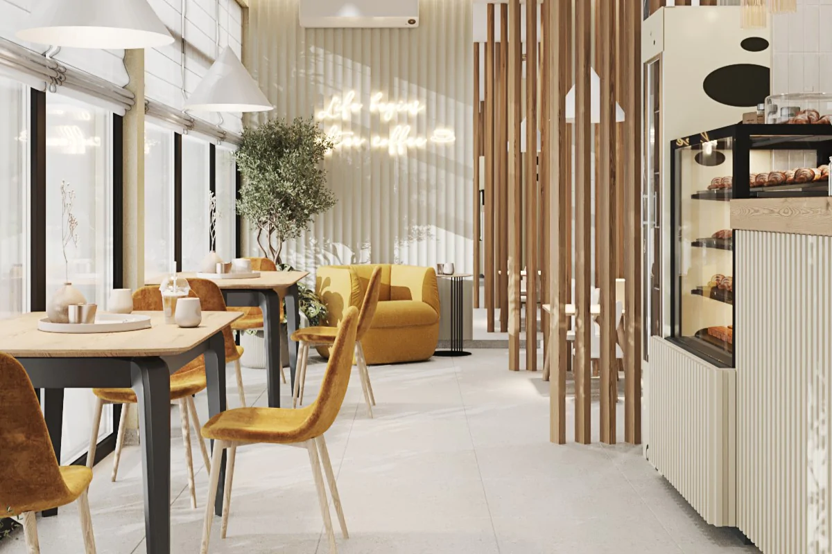 Ремонт кафе