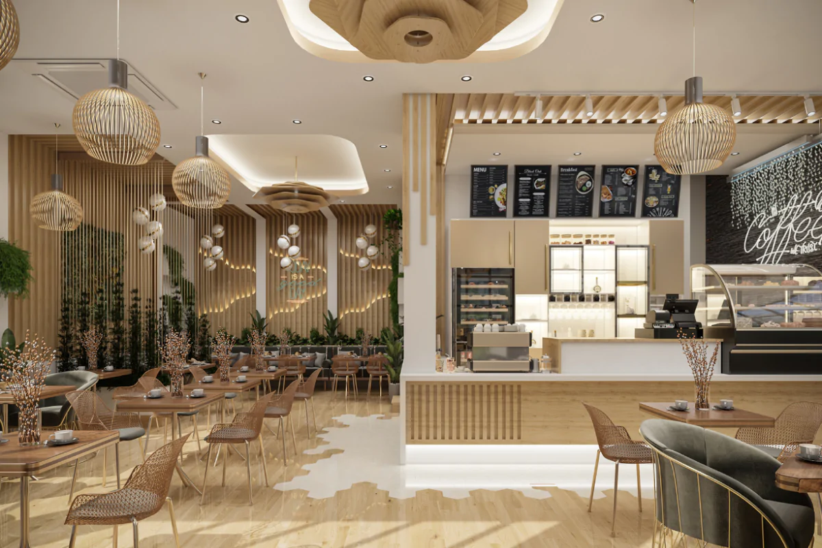 Ремонт кафе