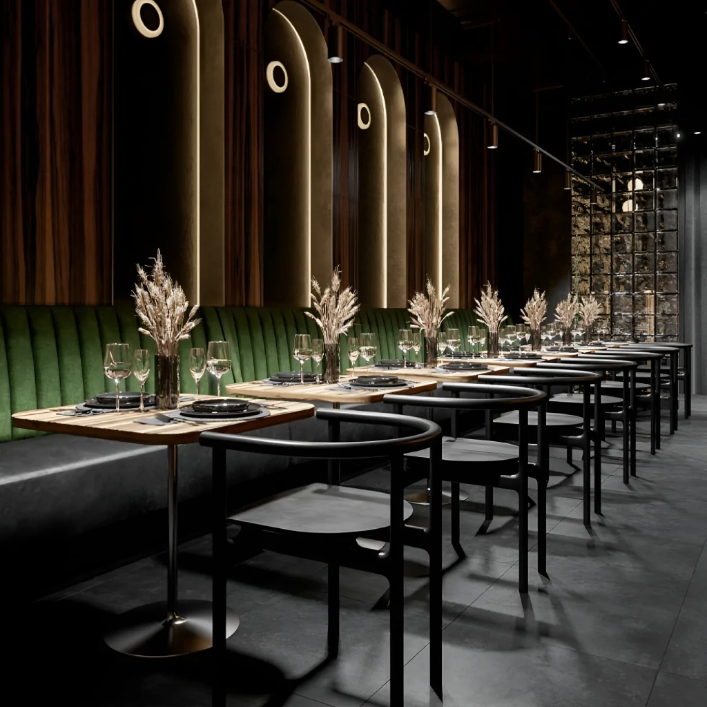 Меблі в дизайні інтер'єру кальянної