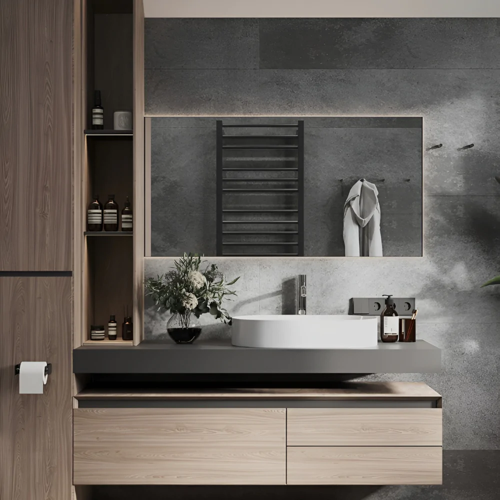 Оздоблення керамогранітом ванної кімнати