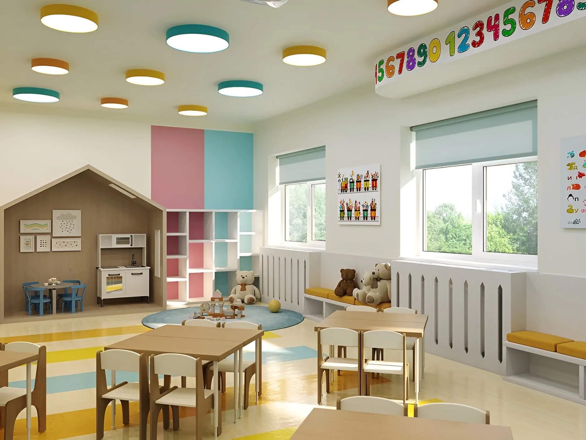 Дизайн дитячого садочку №6