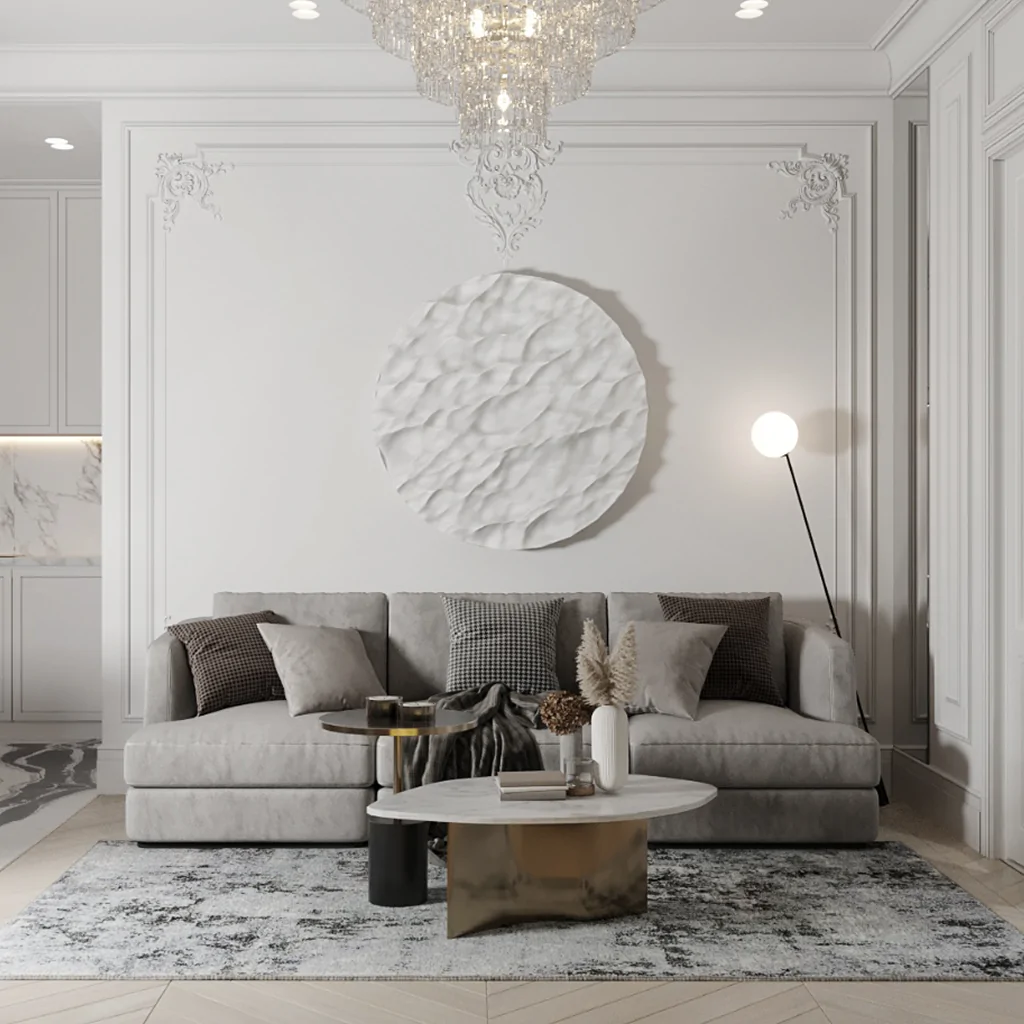 Дизайн интерьера квартиры в классическом стиле