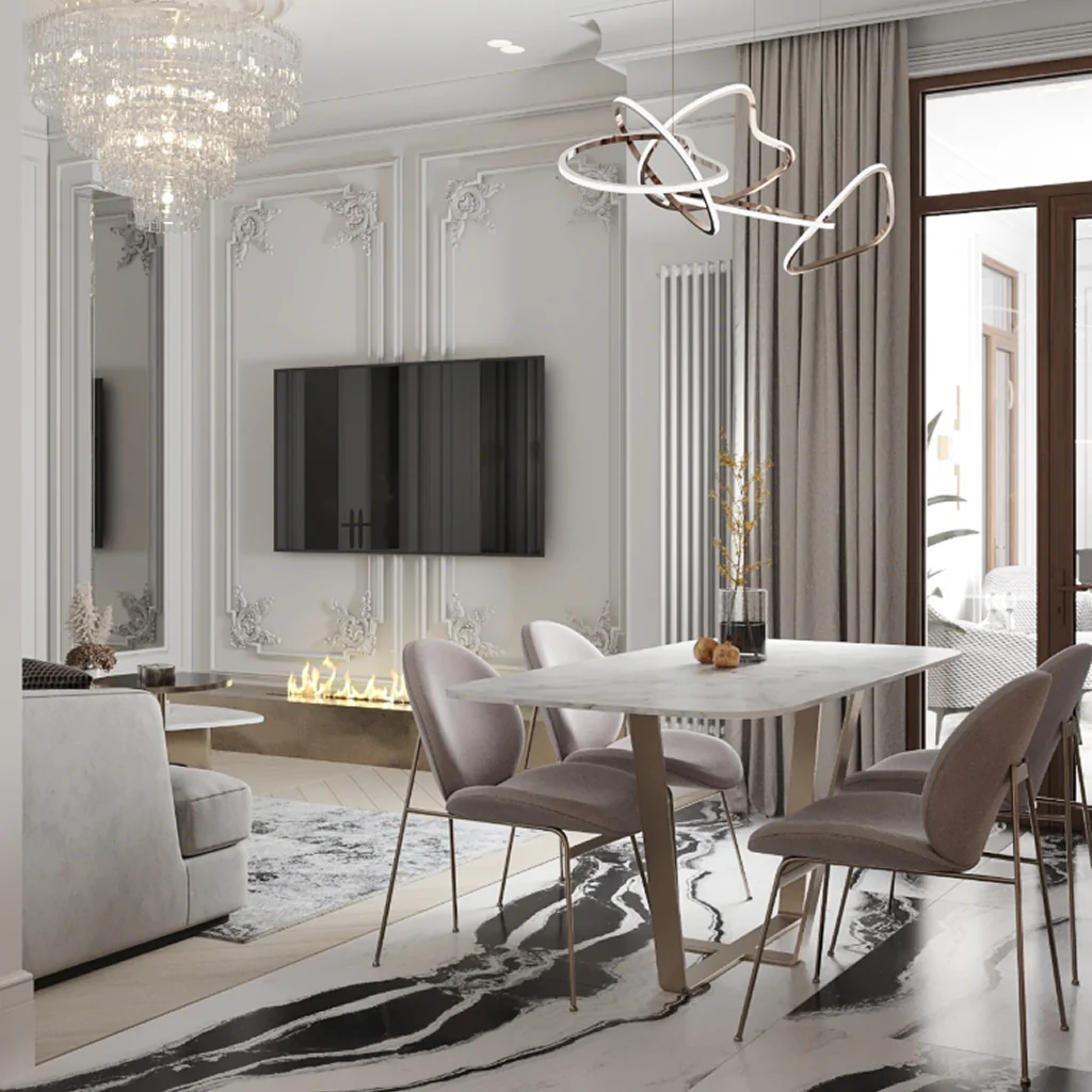 Дизайн-проект в классическом стиле