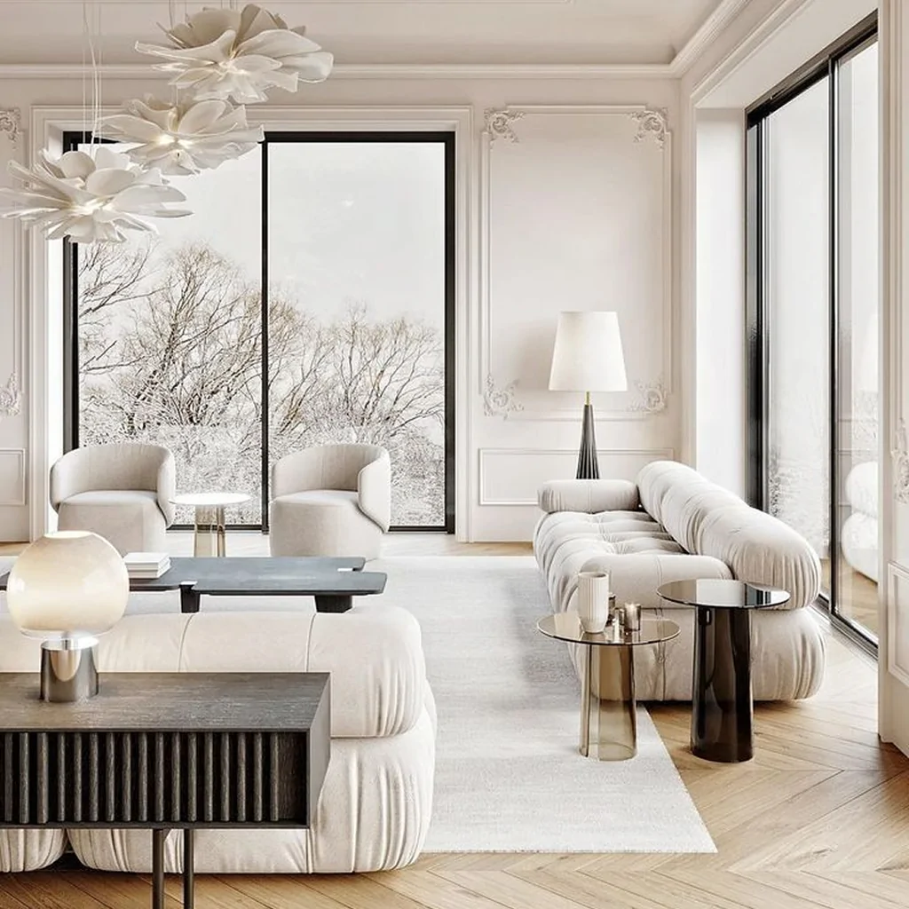 Дизайн интерьера коттеджа в классическом стиле