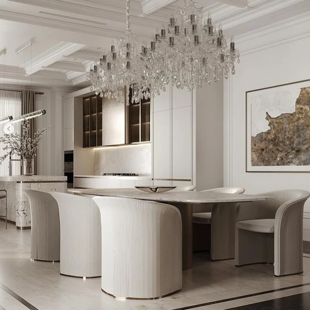 Дизайн интерьера кухни в классическом стиле