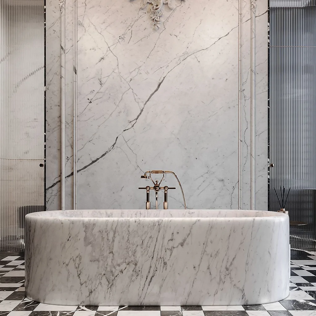 Дизайн ванной комнаты в классическом стиле