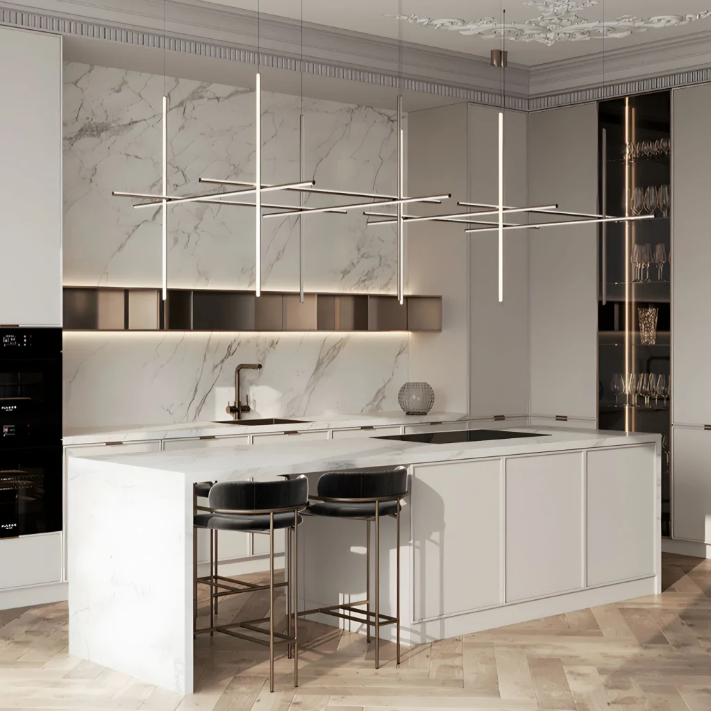 Дизайн интерьера в классическом стиле от BORISSTUDIO