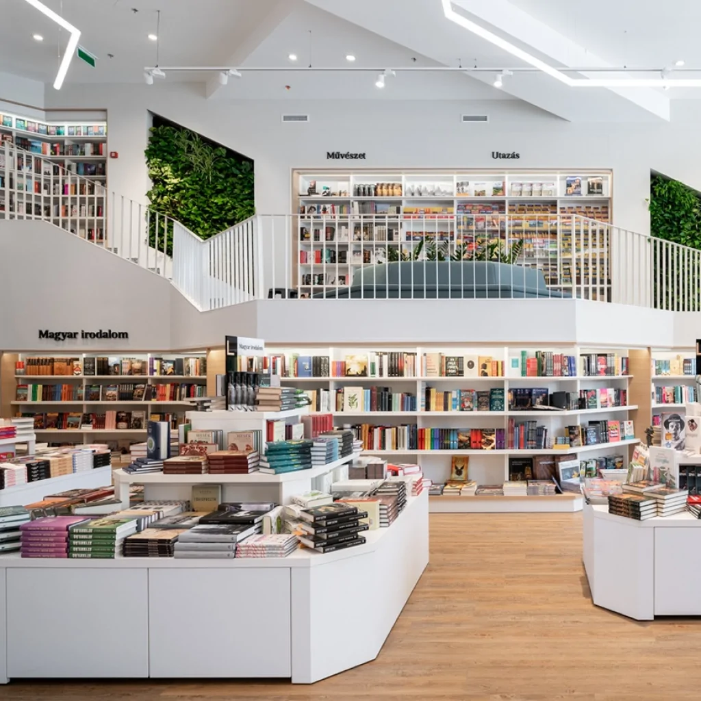 Дизайн інтер'єру книгарні
