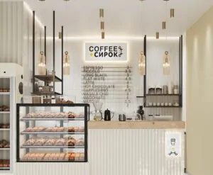 Дизайн-проект интерьера кофейни «Сырок»
