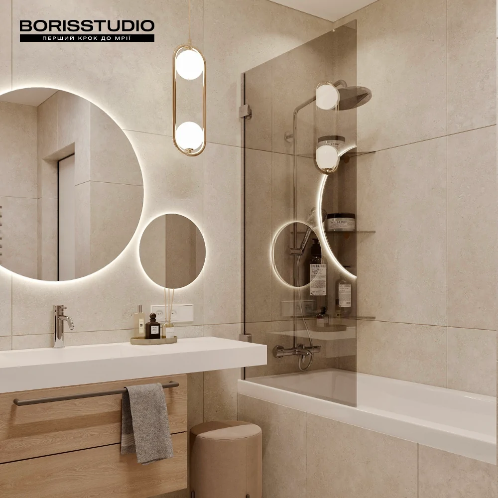 Дизайн комбінованої душової кабіни