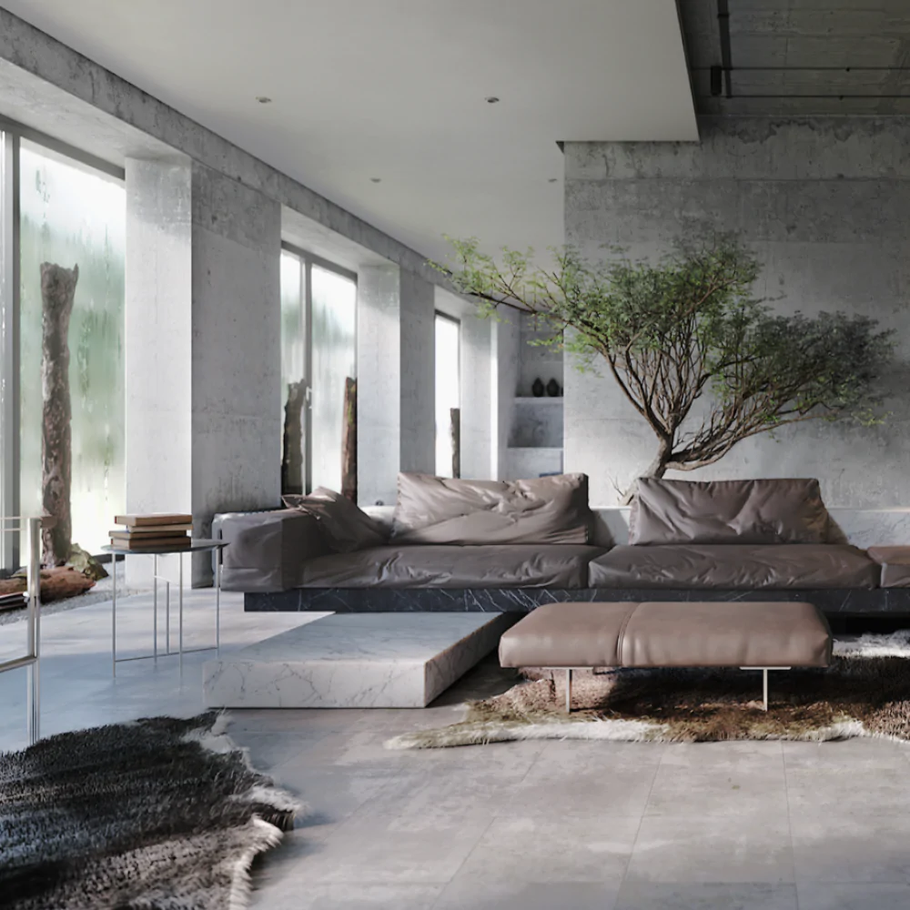 Дизайн-проєкт інтер'єру котеджу у стилі лофт