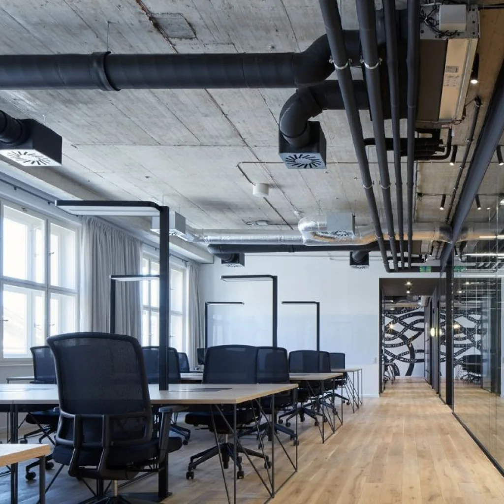 Стиль лофт в інтер'єрі коворкінгу