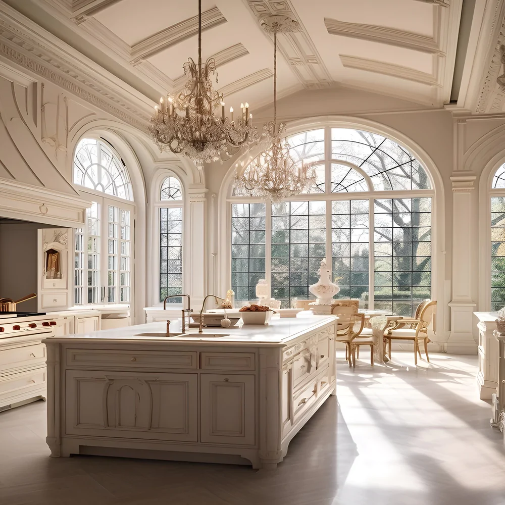 інтер'єр кухні в стилі бароко
