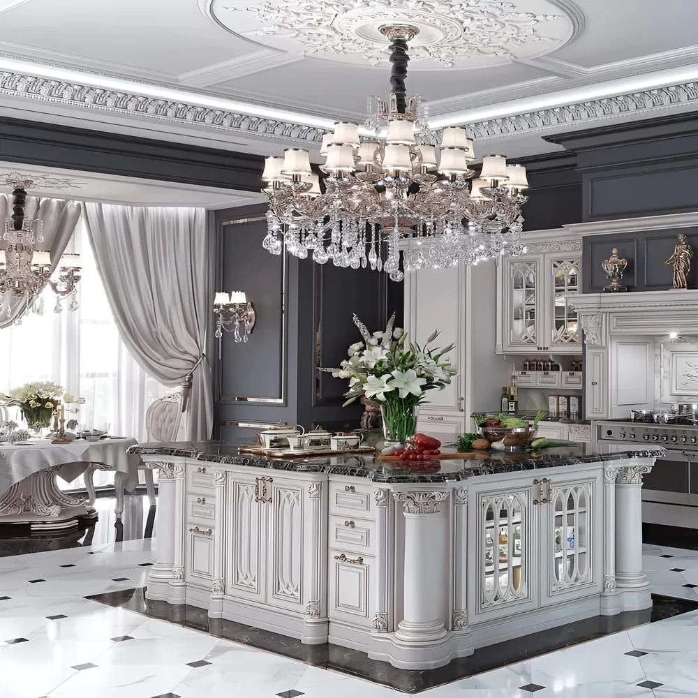 дизайн кухні в стилі бароко