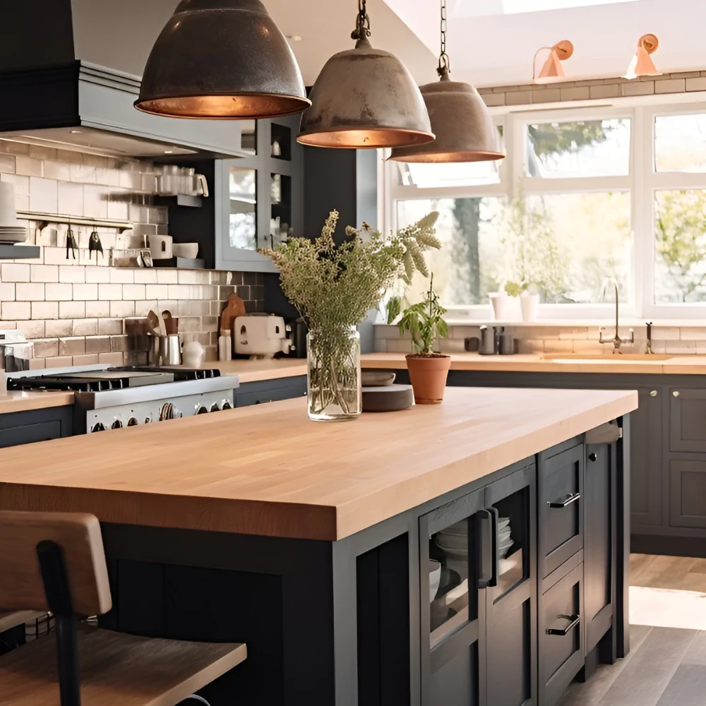 Стиль лофт в дизайні кухні