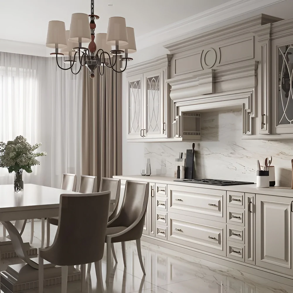 Дизайн-проєкт кухні в англійському стилі