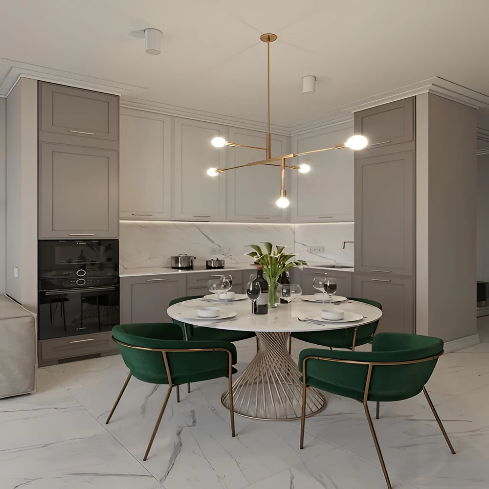 Дизайн інтер'єру кухні в стилі модерн