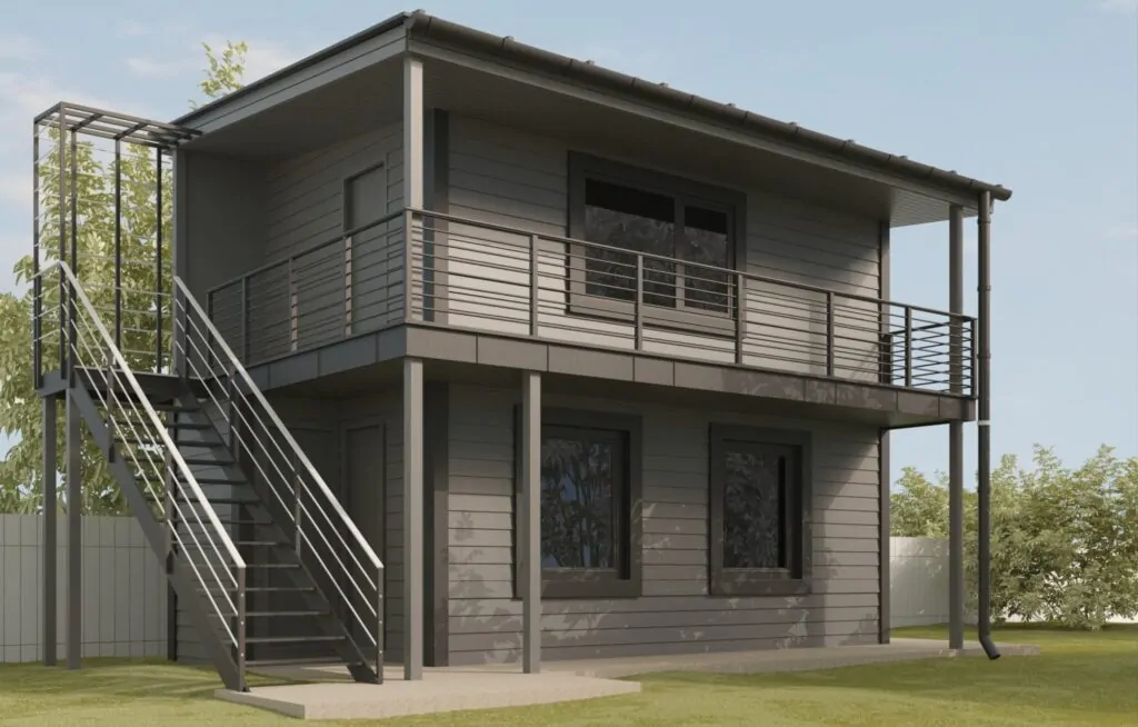 Дизайн-проєкт екстер’єру літнього будиночку у Київській області