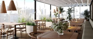 Дизайн літньої тераси в БЦ “Gulliver”