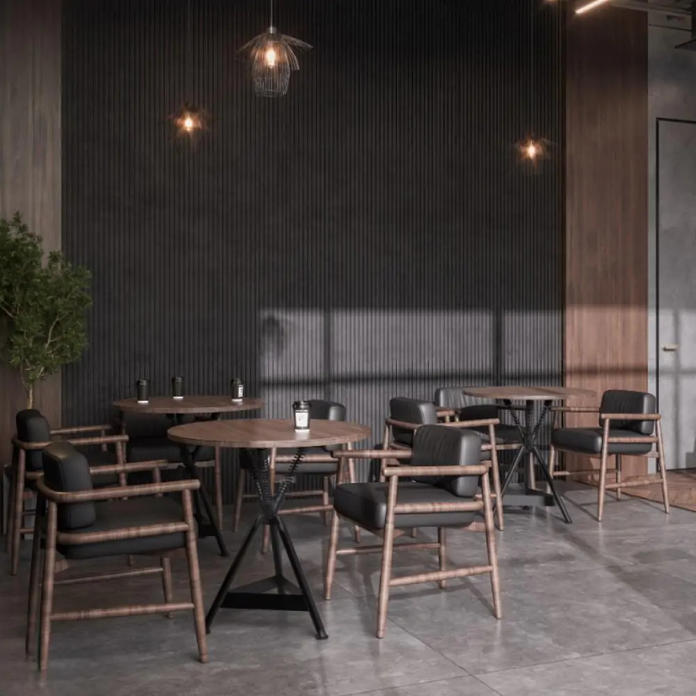 Інтер'єр кав'ярні у стилі лофт, фото №3