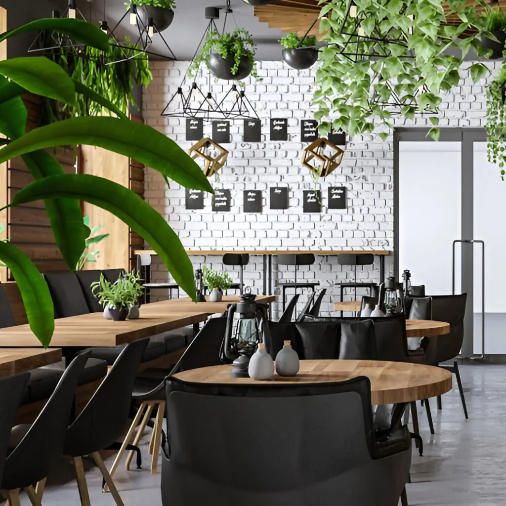 Дизайн кав'ярні у лофт-стилі
