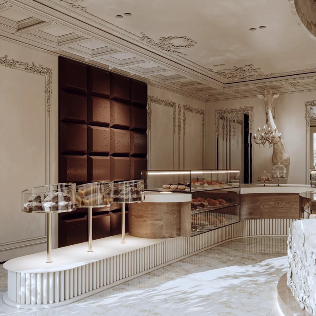 Дизайн магазину у класичному стилі