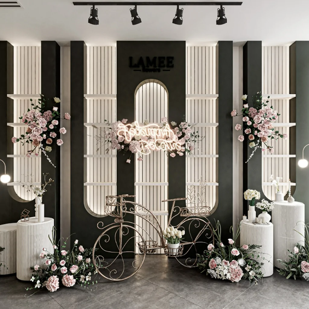 Дизайн-проєкт квіткового магазину у класичному стилі