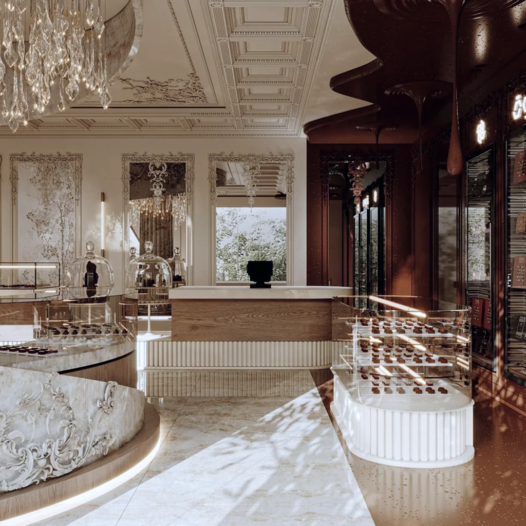 Дизайн-проект магазину у класичному стилі