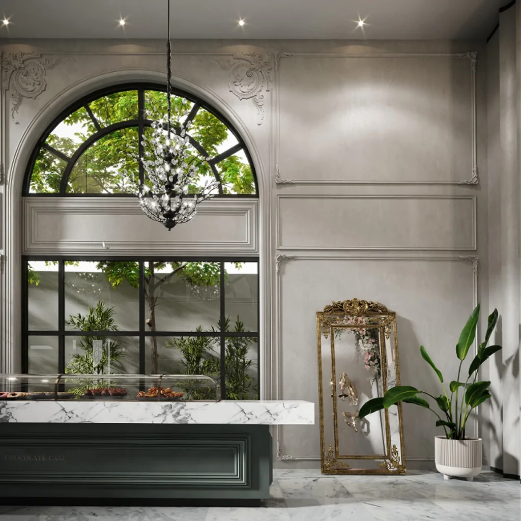 Класичний стиль у дизайні магазину