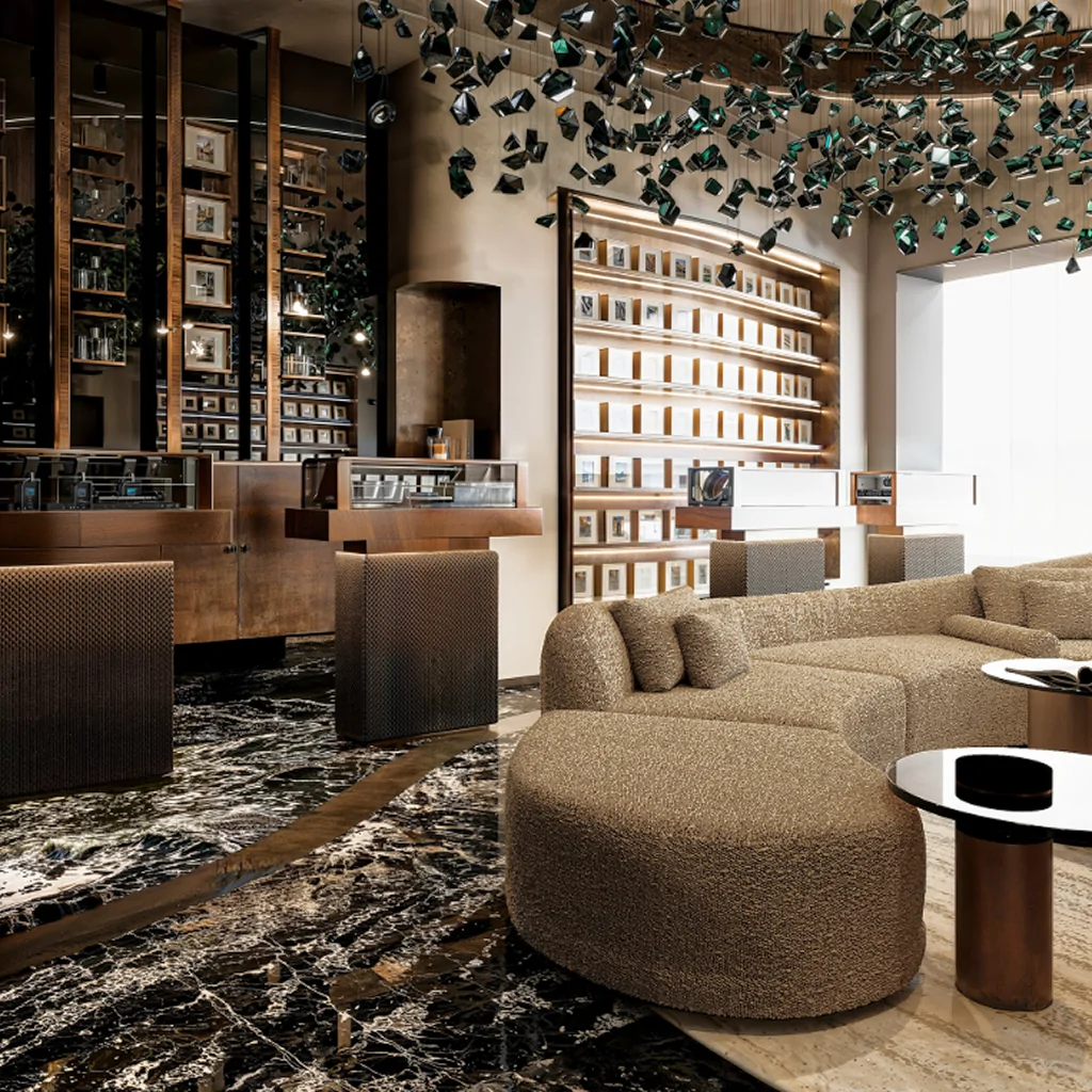 Модерн у дизайні інтер'єру магазину