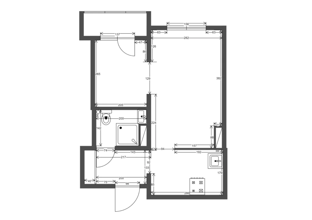 Тип планування квартири малосімейка