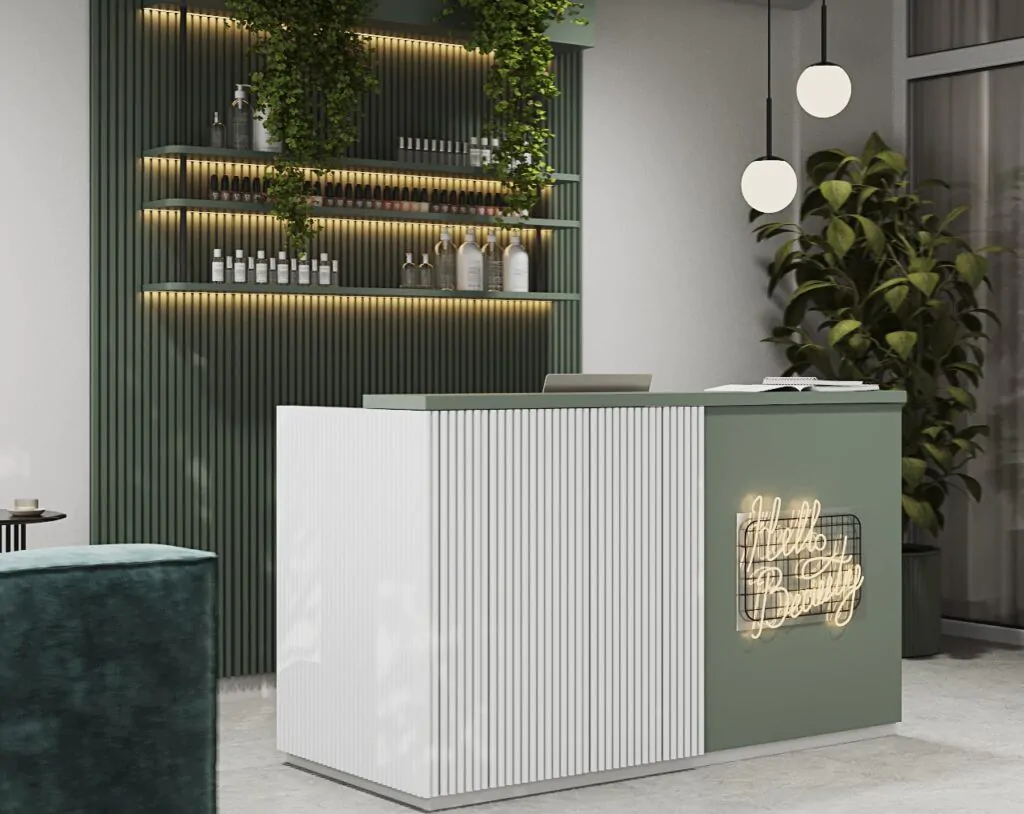 Дизайн інтер’єру манікюрного салону “DISSI”