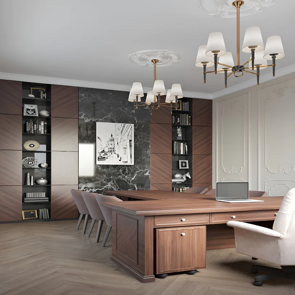 дизайн меблів для офісу в класичному стилі