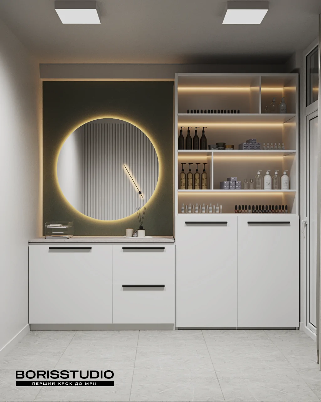 Меблі для салону краси під замовлення