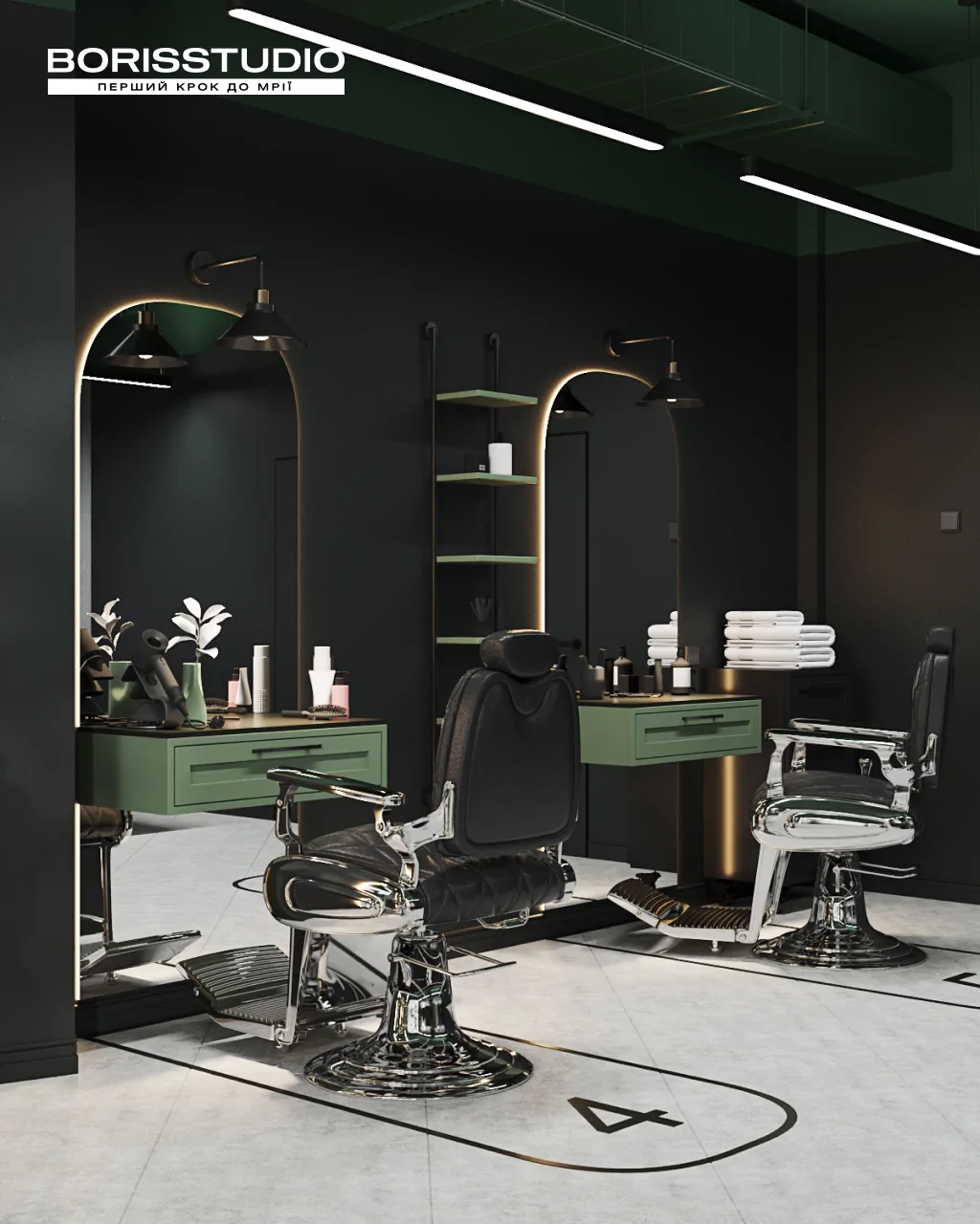 Меблі для перукарні на замовлення