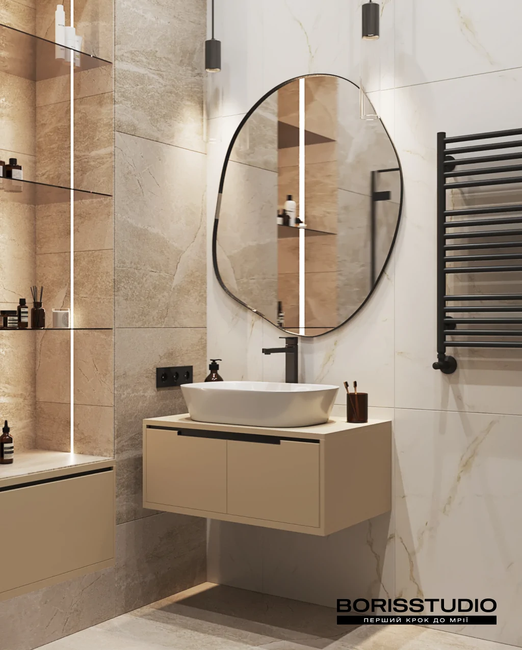 Меблі для ванної на замовлення